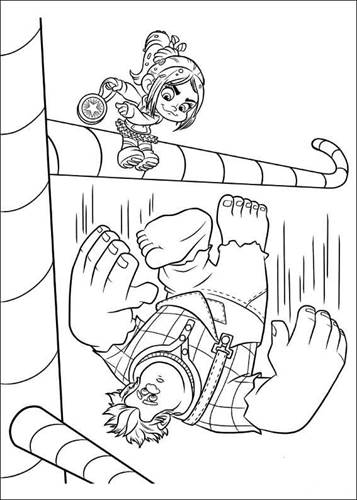 Kids-n-fun | 40 Kleurplaten van Wreck it Ralph